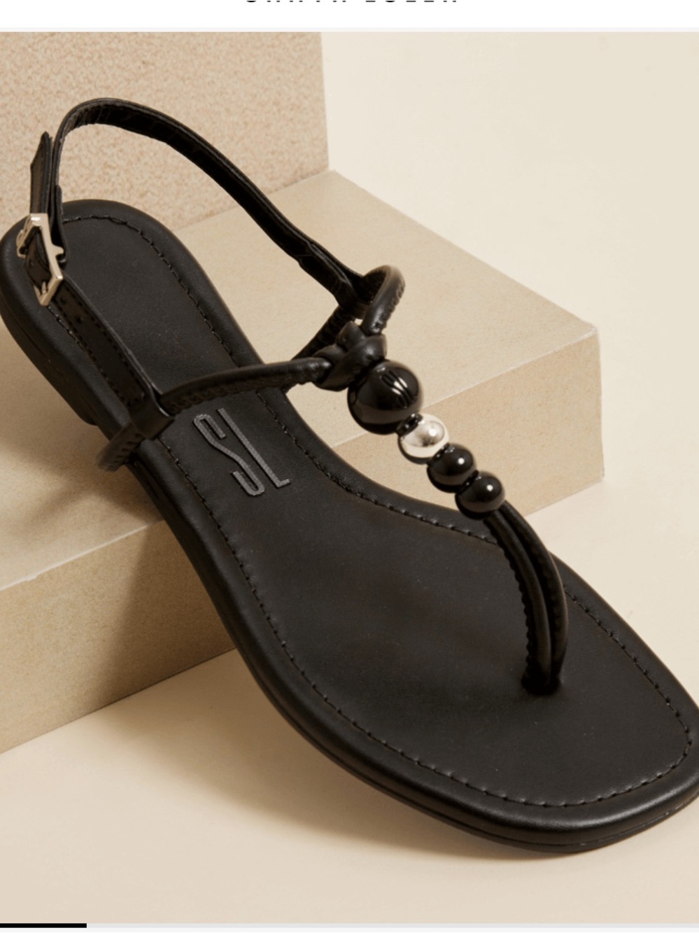 Rasteria Santa Lolla Sandals- Black leather made in Brazil Sandal, size 8